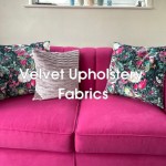 Velvet Upholstery Fabric